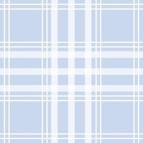 Hallvard Tartan pale blueberry