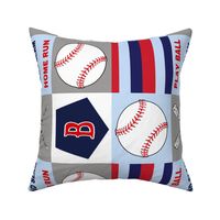 B Baseball quilt rotated 