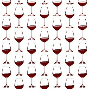 Burgundy Wine Glass // Small