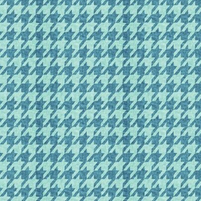 Le parc houndstooth (mint/teal) 
