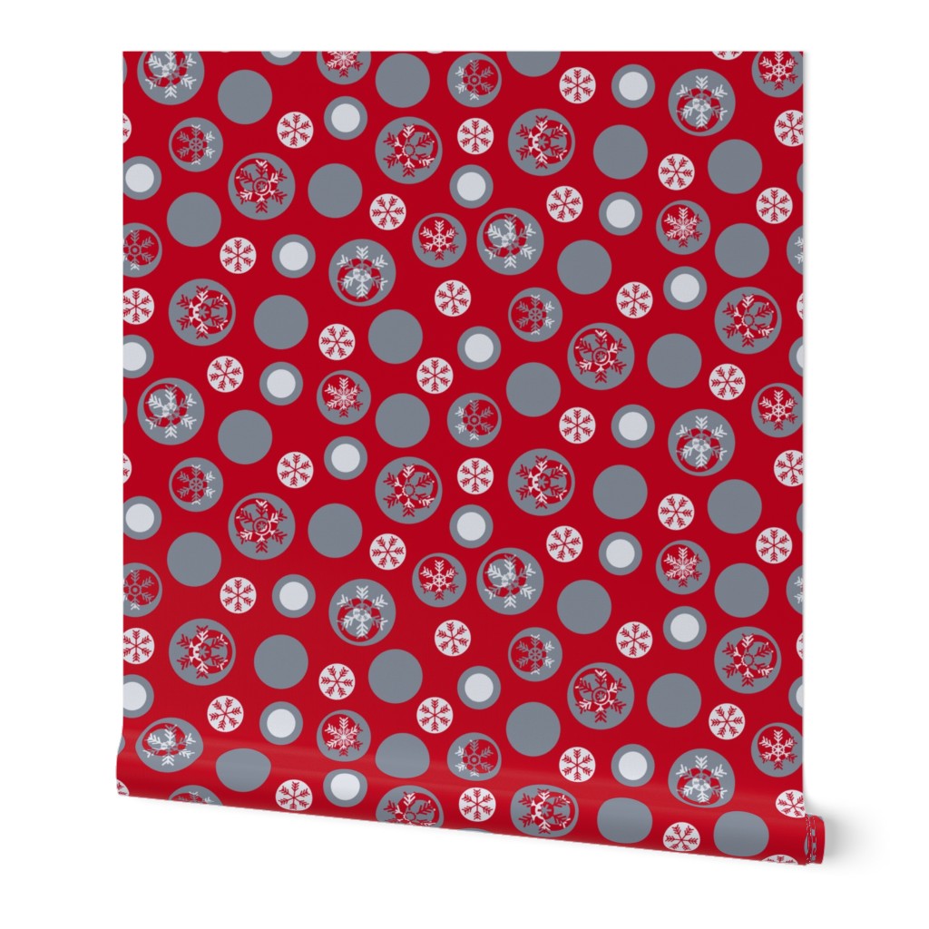 Circled Frosty Mod Red Grey 