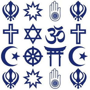 World Religions // Blue