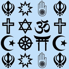 World Religions // Light Blue