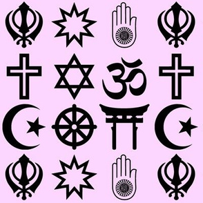 World Religions // Pink