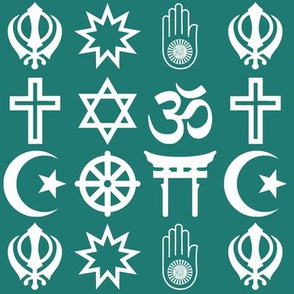 World Religions // Aqua