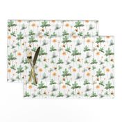 Meadow with Bees, White // large