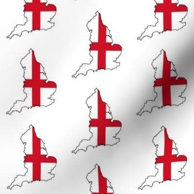 English Flag Overlay