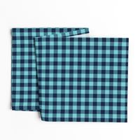 3/4" Navy + Blue Buffalo Plaid – Lumberjack Buffalo Check