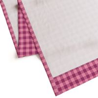 3/4" Raspberry + Pink Buffalo Plaid – Lumberjack Buffalo Check Baby Girl