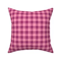 3/4" Raspberry + Pink Buffalo Plaid – Lumberjack Buffalo Check Baby Girl