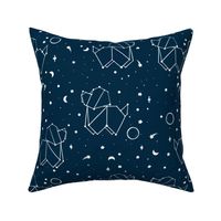 A Dog Constellation - Blue 