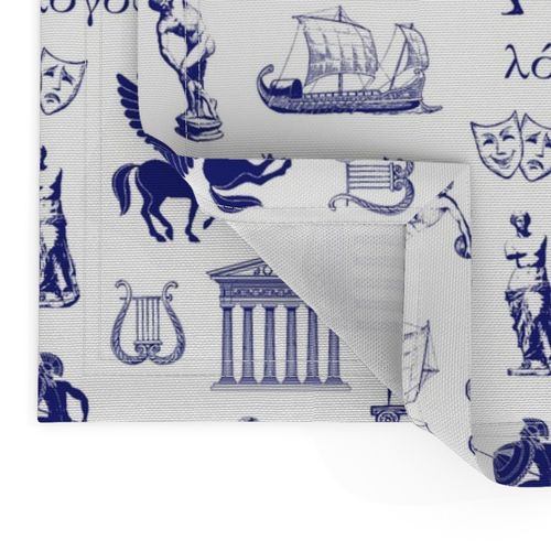 Ancient Greece // Blue // Small