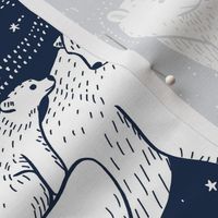 Polar Bear and Constellations