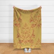 Faubourg ~ Floral Damask ~ Gavroche and Thernardier 