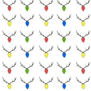 Reindeer Christmas lights 