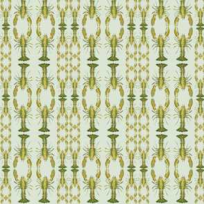 Heather Green Lobster Chain