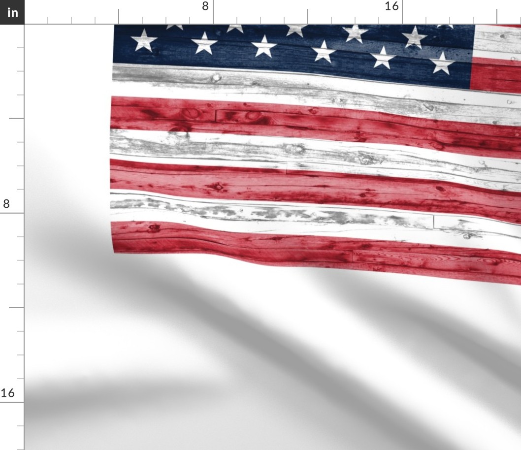 42" yard panel - American Flag