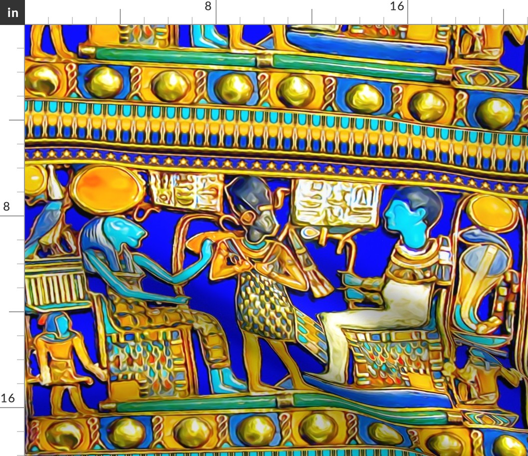 ancient egypt egyptian pharaoh sun cobras snakes gods goddesses king falcons horus lions lionesses hieroglyphics gold lapis lazuli  Sekhmet feline Wadjet