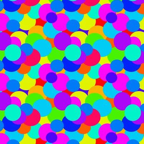 Overlapping Colorful Circles