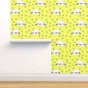 3" Waiting For The Weekend Sloth - Neon Yellow