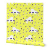 3" Waiting For The Weekend Sloth - Neon Yellow