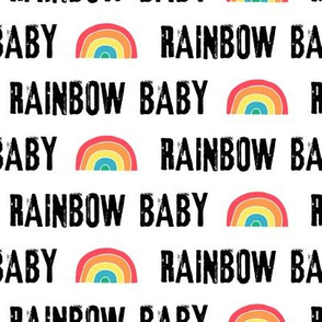 rainbow baby - multi rainbow
