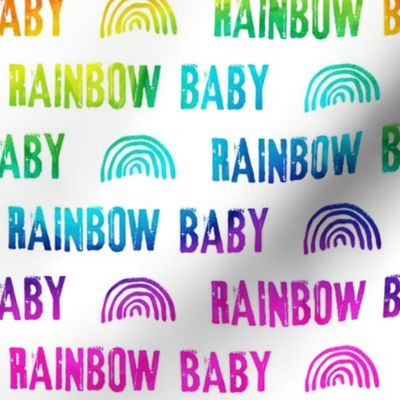 rainbow baby - bold