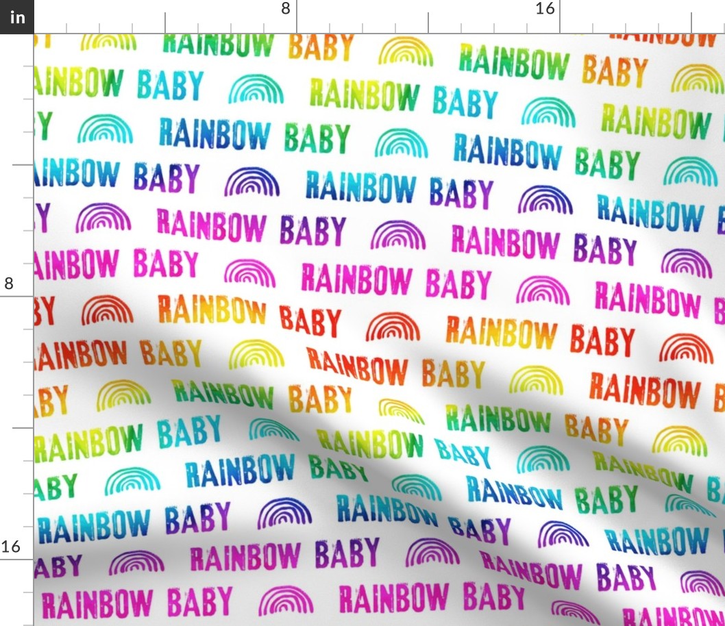 rainbow baby - bold