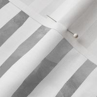 Grey Watercolor Stripes