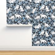 Foxes & Flakes (Blue Version)