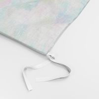 Watercolour Abstract Paint Strokes Blue Mint Green Pink