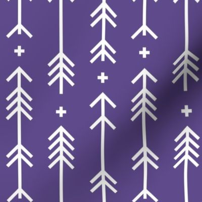 ultra violet cross plus arrows - pantone color of the year 2018