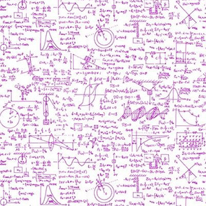 Pink Physics Equations // Small