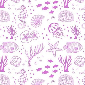  Aquatic Life // Pink