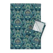 Regal Paisley Teal