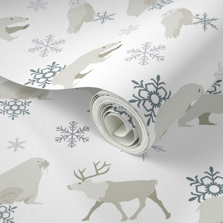 arctic animal pattern 1