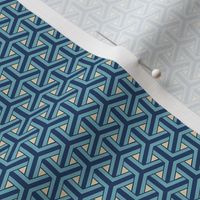 Bamboo Weave Small -  Blue