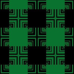 Circuit Square Ripple Plaid