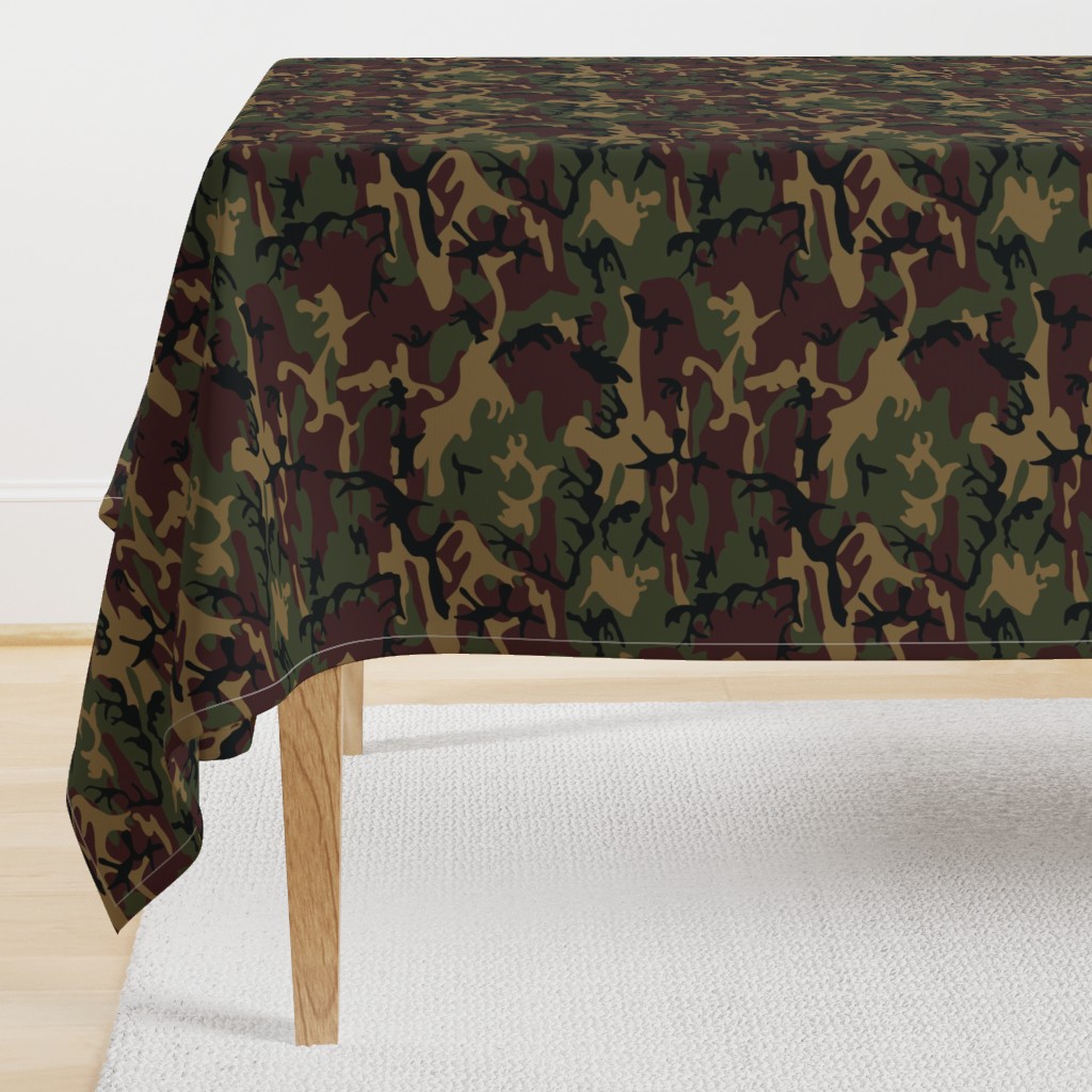 US Woodland Camo // High-Contrast