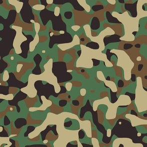 Flecktarn Woodland Camo