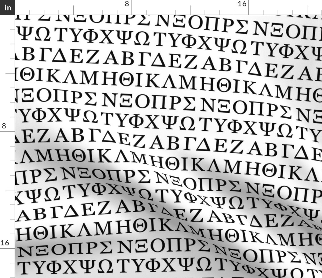 Greek Letters