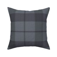 blue grey plaid textured