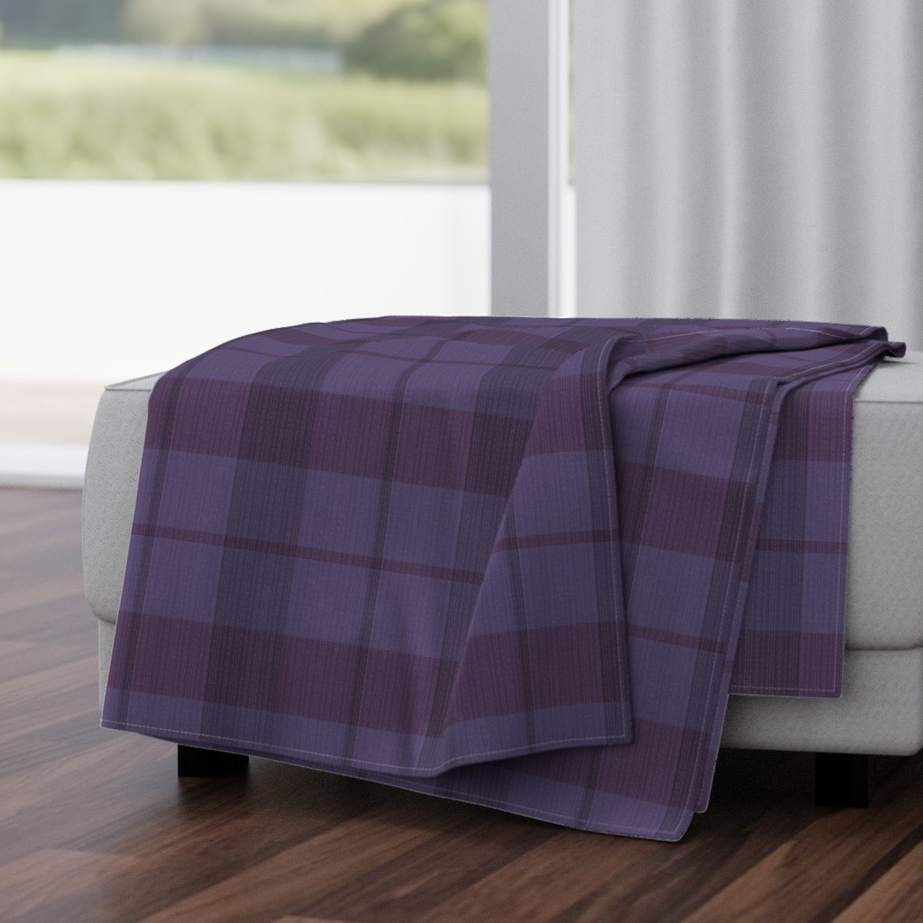 purple ultra violet plaid 