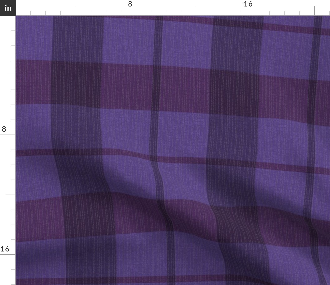 ultra violet purple plaid