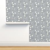 Bluebell Floral, Grey