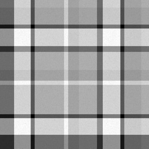 Meteorite Plaid, Grey