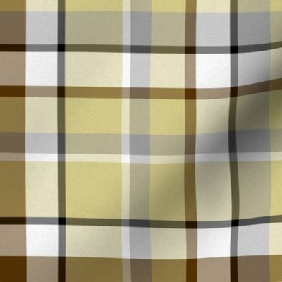 Meteorite Plaid, Vintage Gold