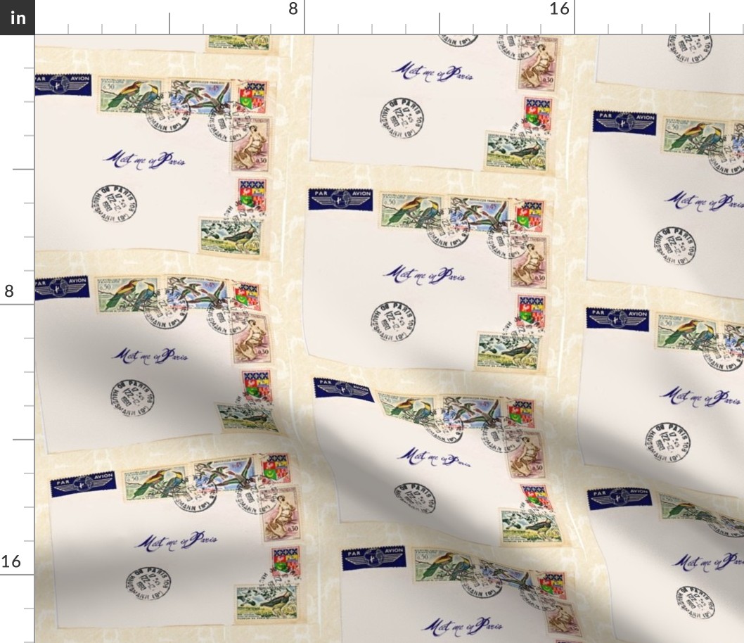 French Postage basic repeat