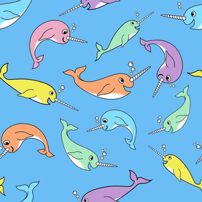 happy narwhals