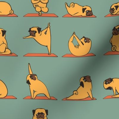 Pug Yoga